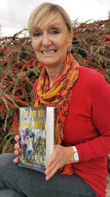 Cathy with her new novel
